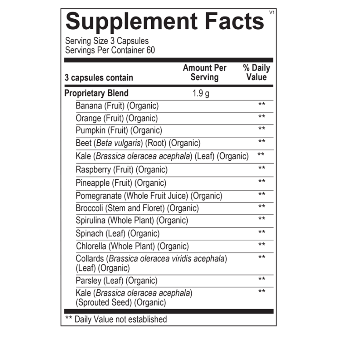 Indigo Greens Capsules