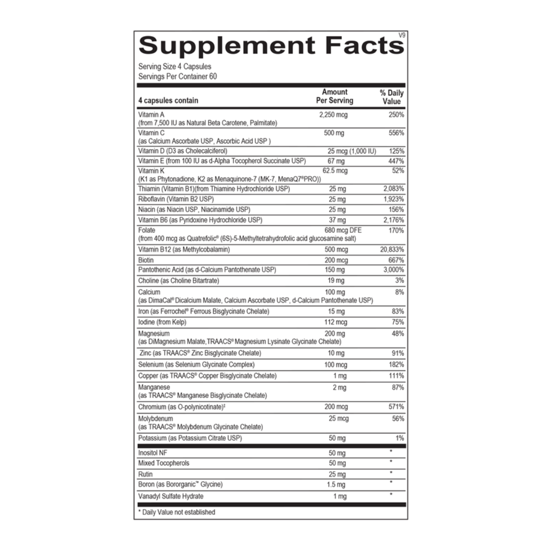 Alpha Base Capsules w/ Iron