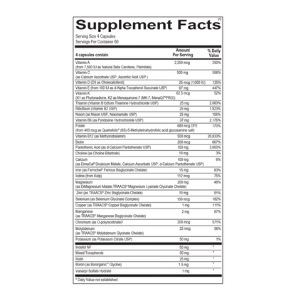 Alpha Base Capsules w/ Iron