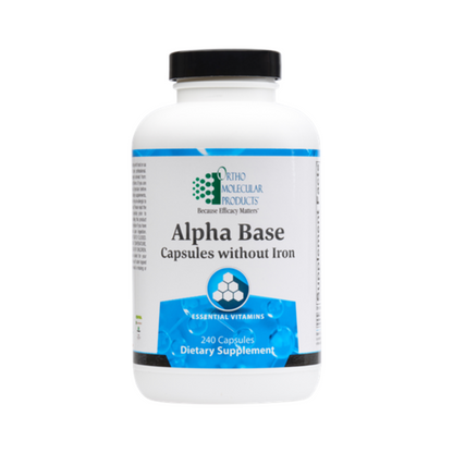 Alpha Base Capsules without Iron