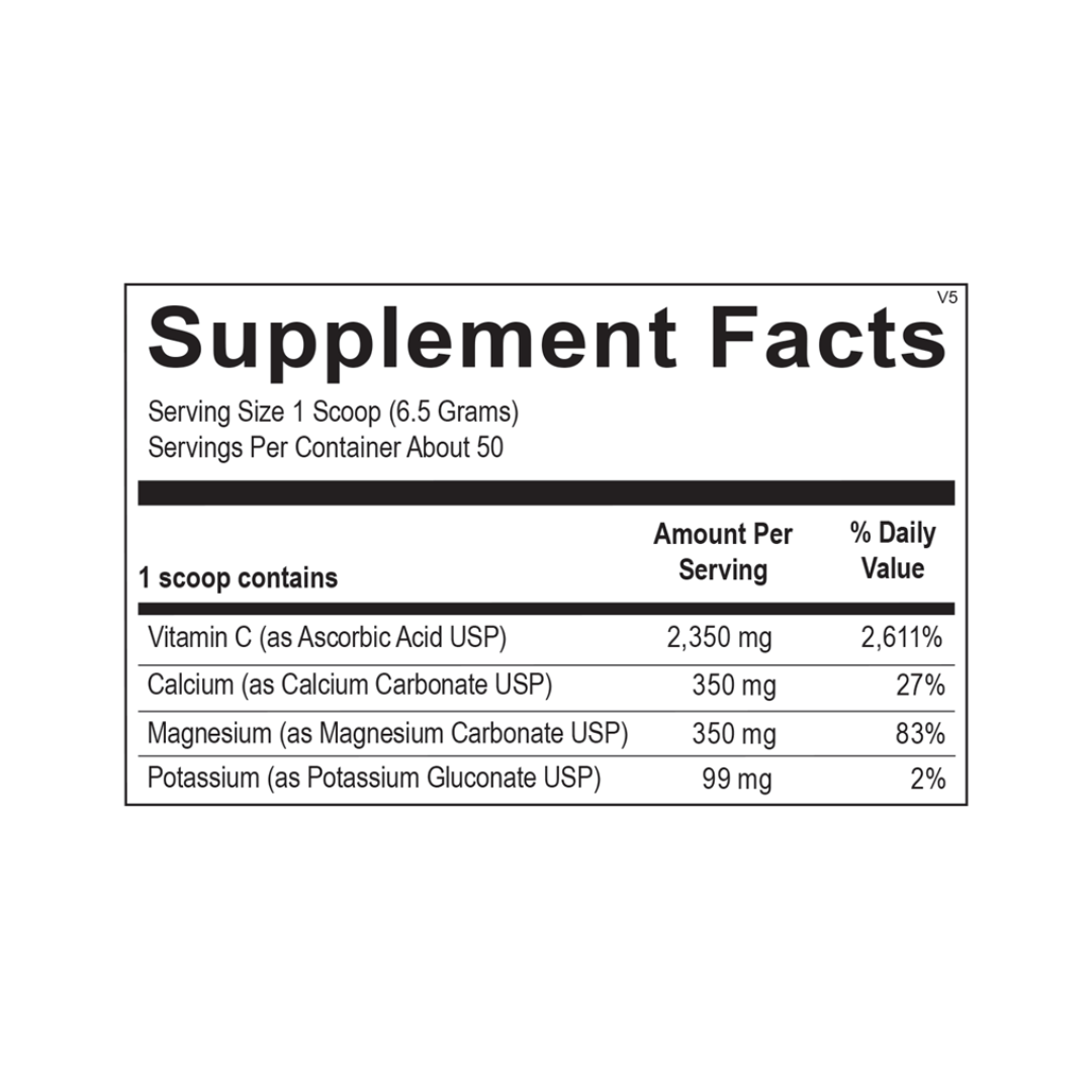 Buffered Lemon C Powder